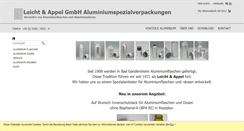 Desktop Screenshot of leicht-appel.com